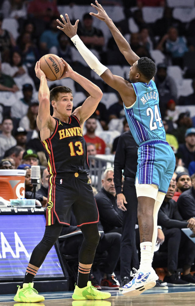 Courtside Hoops PH - The No. 2 pick Charlotte Hornets today The Debut game  is on for Brandon Miller. What do you think his stats will be against the  Atlanta Hawks? Saved