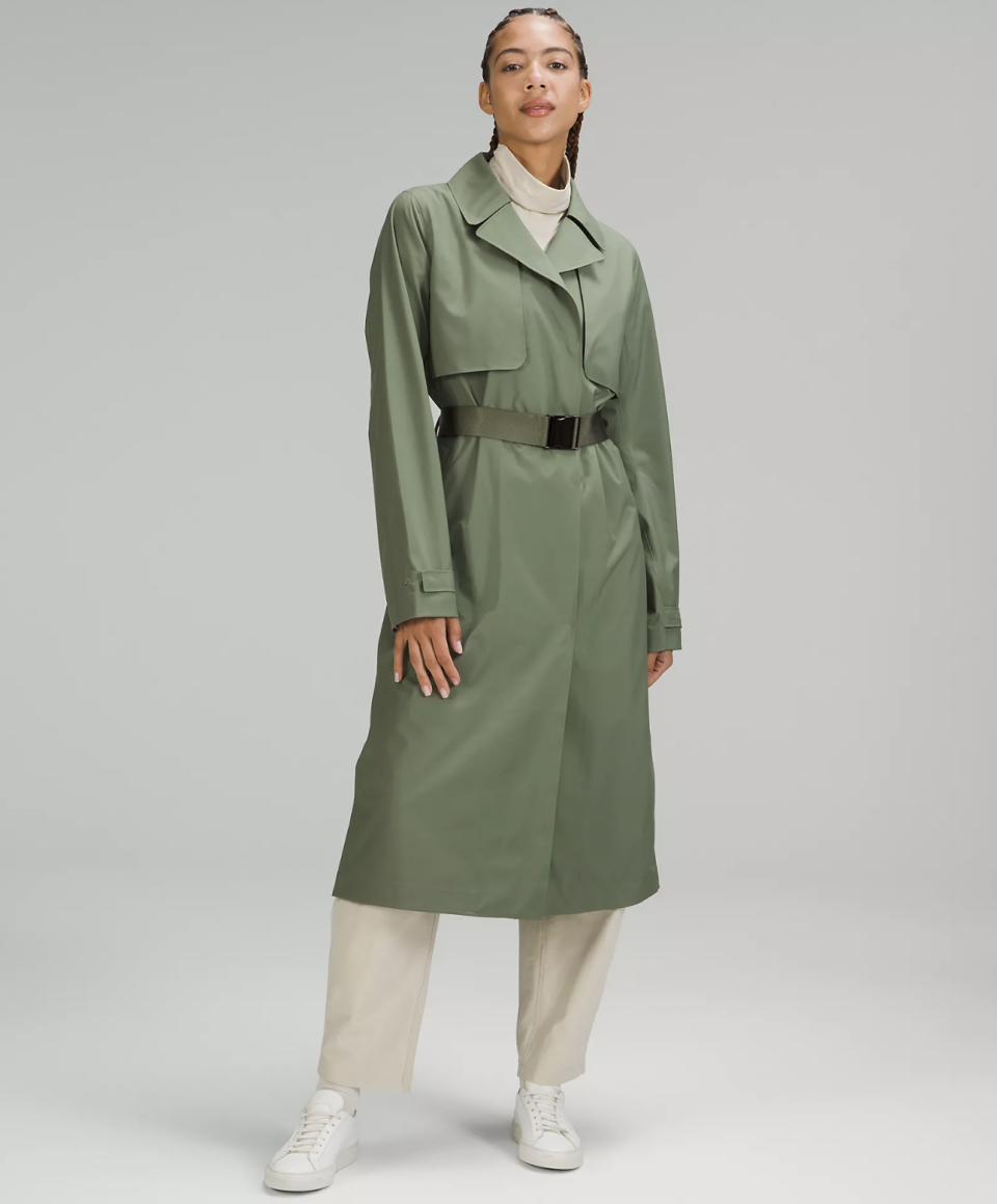 Always There Trench Coat (Photo via Lululemon)