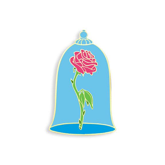 enchanted rose pin