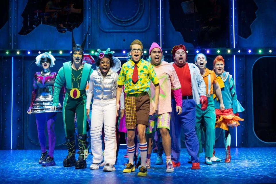 The SpongeBob musical cast <i>(Image: Photo: Mark Senior)</i>