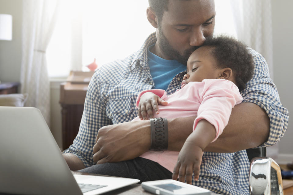 Research showed that the male brains change more when they are a parent of a girl than they do with a boy. (Getty Images)