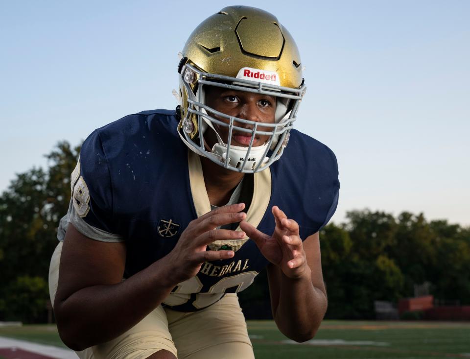 Cathedral Kendrick Gilbert photographed on Tuesday, July 19, 2022 at Brebeuf Jesuit Preparatory School in Indianapolis. 