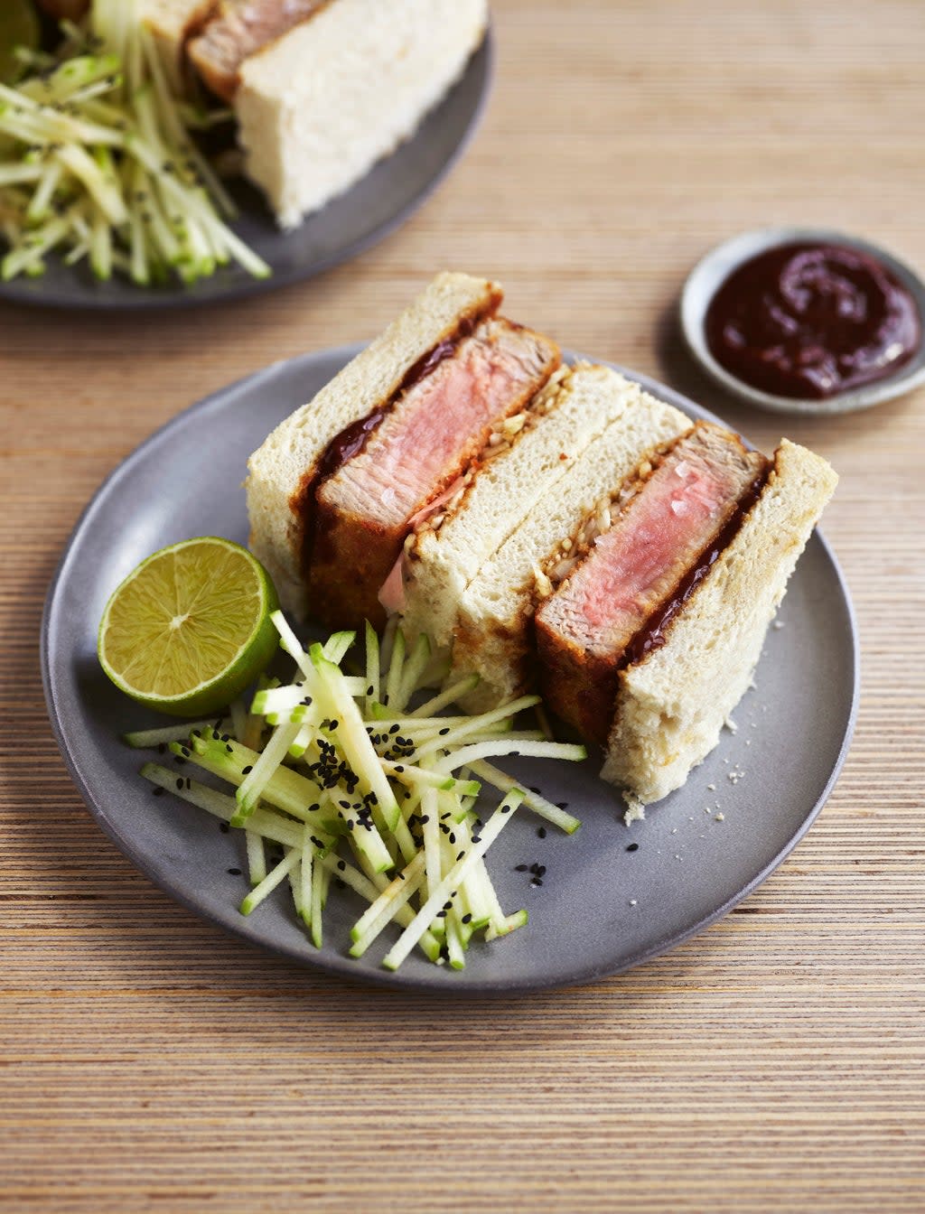 This is Ramsay’s take on Japanese sando  (Hodder & Stoughton/Jamie Orlando-Smith/PA)