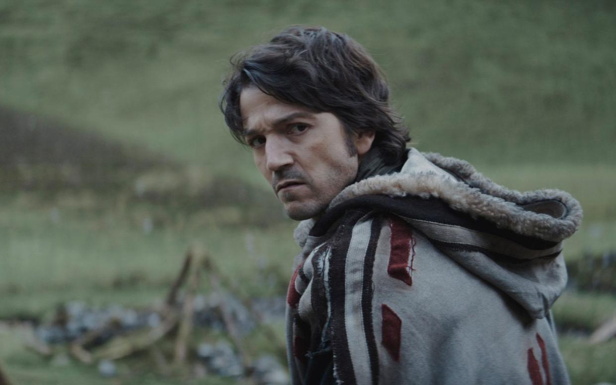 Gritty and glum: Diego Luna as Cassian Andor in Andor - Lucasfilm Ltd