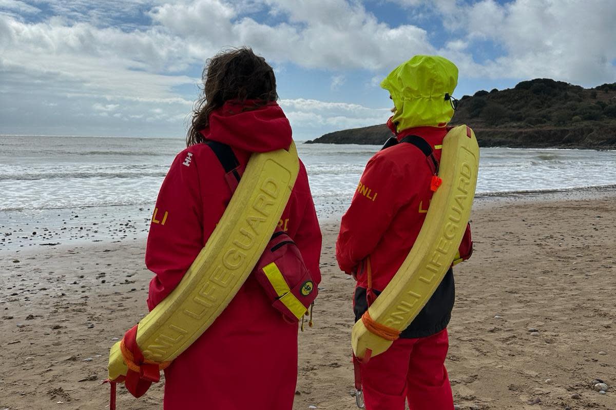 The RNLI is urging beachgoers to make sure they are using lifeguard patrolled beaches <i>(Image: RNLI/Anya Walton)</i>