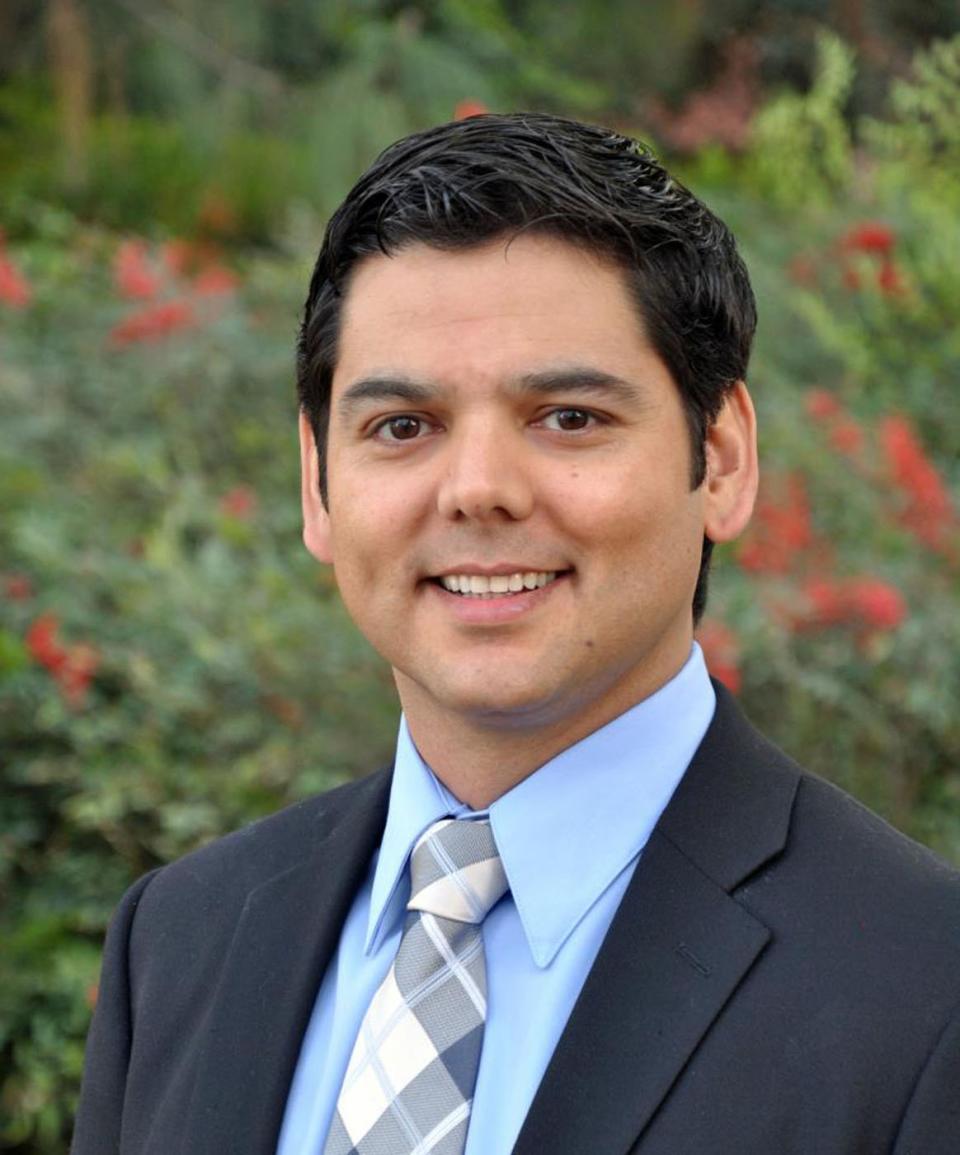 FILE - In this 2012 file photograph provided by the candidate's campaign, Democrat Raul Ruiz, who was elected to California's 36th Congressional District seat, poses for a photo. Ruiz has been voting with the Republican majority in the House to amend or overturn parts of the federal Affordable Care Act. Ruiz is one of a handful of Democrats in California who represent congressional districts that are closely divided between Democrats and Republicans, after voters approved an independent redistricting process. (AP Photo/Ruiz Campaign, File)