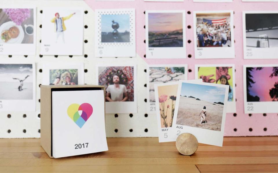 Make your desk less sad with a daily travel photo calendar