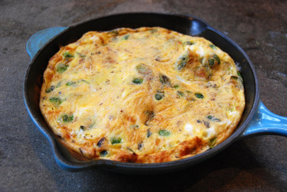 <strong>Get the <a href="http://food52.com/recipes/832-brussels-frittata" target="_blank" rel="noopener noreferrer">Brussels frittata recipe</a> by Eric Liftin via Food52.</strong>