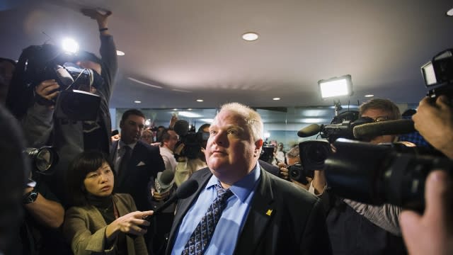 Former Toronto Mayor Rob Ford in Palliative Care as He Battles Cancer