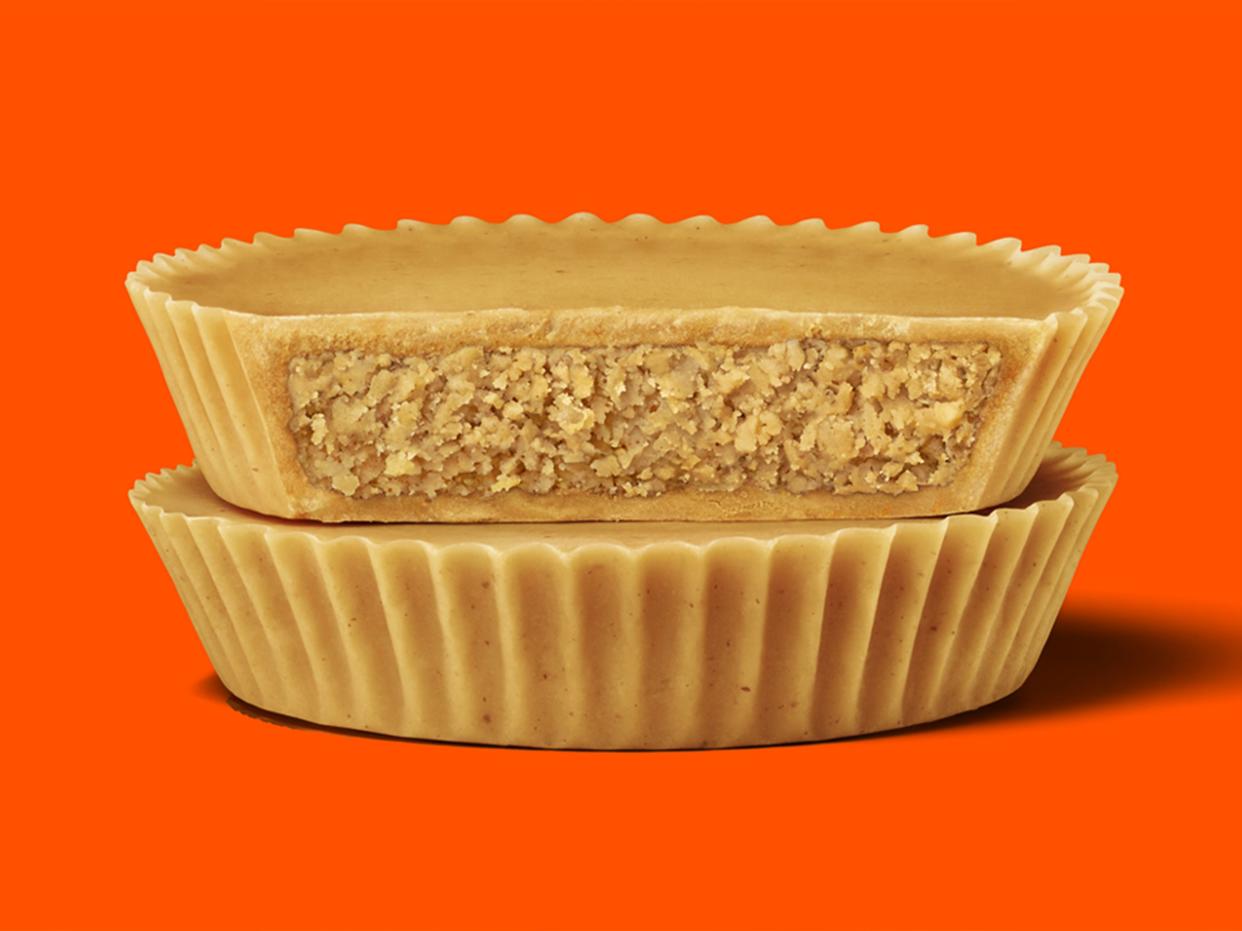 Hershey is launching limited-time Reese’s Ultimate Peanut Butter Lovers Cups, versions of the classic candy that are coated in peanut butter rather than chocolate.