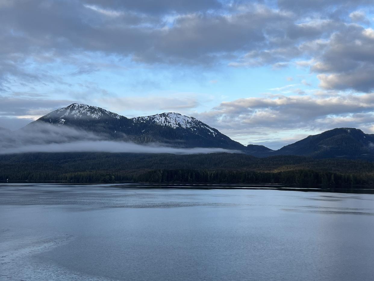 Stunning views awaited us on the morning we woke up ready to dock in Ketchikan, Alaska. (Photo: Terri Peters)