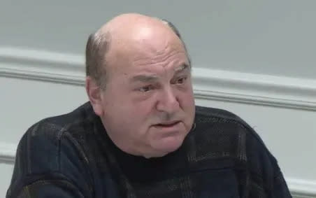 Michael Hugo, chairman of the Framingham Democratic committee, apologized for comments made earlier this month about the costs to educate special education students.