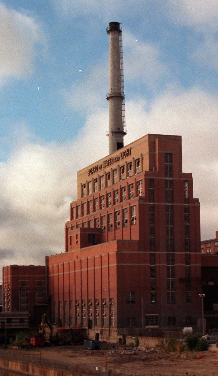 Lansing Board of Water and Light Ottawa Street power plant pictured