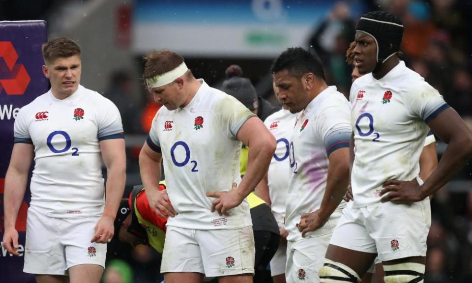 England v Ireland - NatWest Six Nations LONDON, ENGLAND - MARCH 17: Dylan Hartley, the England captain, looks dejected