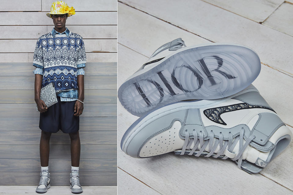 Dior's sneaker collaboration with Air Jordan