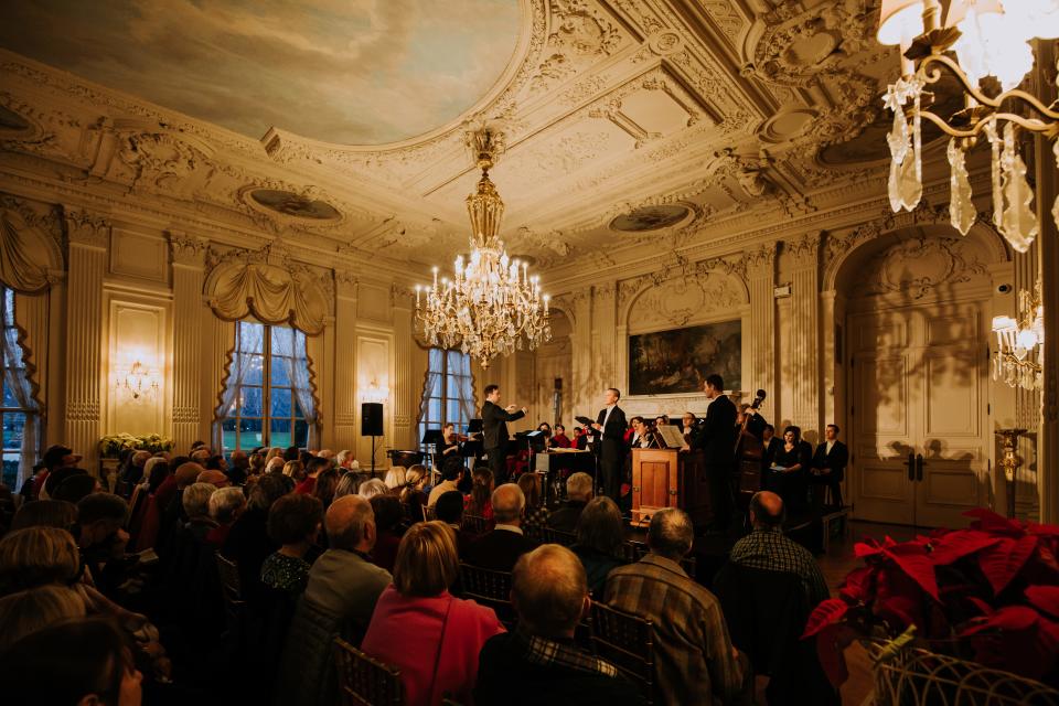 Messiah at the Mansion in 2022 performed at Rosecliff.