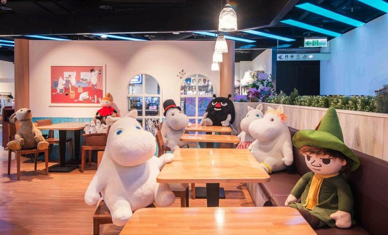 位在台北市信義區ATT 4 FUN的「Moomin Cafe 嚕嚕米主題餐廳」將在本月30日結束營業。（翻攝自Moomin Cafe 嚕嚕米主題餐廳臉書）