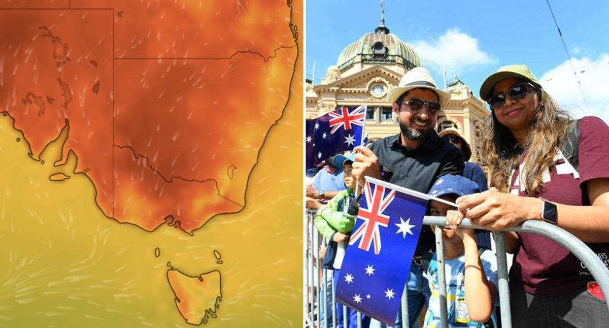 Australia Day forecast How's the weather looking in your city?