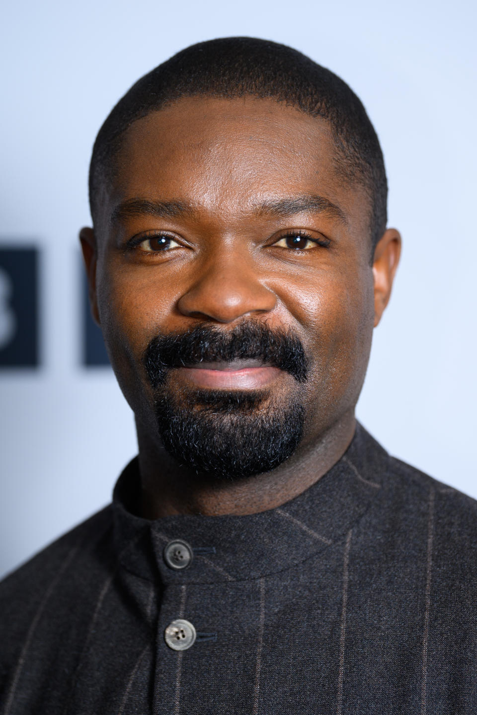 close up of Oyelowo with facial hair