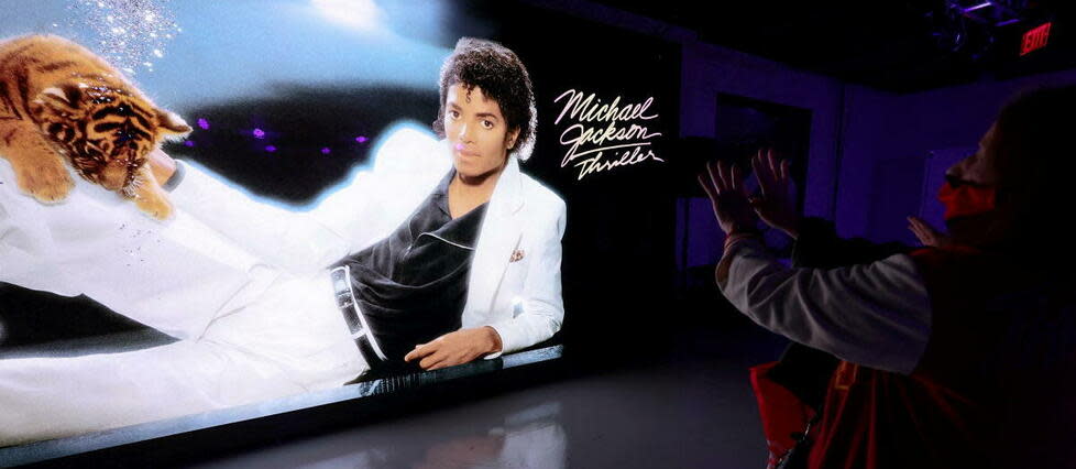 Une expérience immersive en l'honneur du 40e anniversaire de « Thriller » de Michael Jackson au Center 415 de New York, le 18 novembre 2022.  - Credit:Dia Dipasupil/Getty Images North America