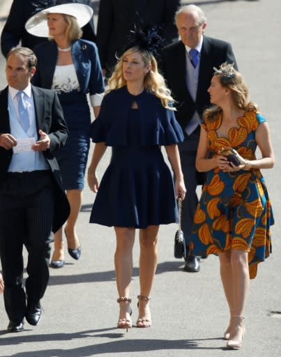 Prince Harry's ex-girlfriend Chelsy Davy was among the guests