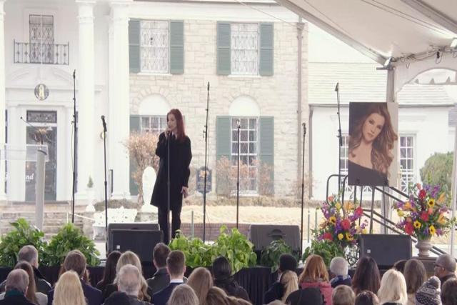 Lisa Marie Presley remembered at Graceland memorial service