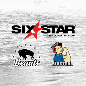 Six Star Pro Nutrition will be the Official Protein & Pre-Workout Supplement for the NWHL's Buffalo Beauts and Metropolitan Riveters during the 2021 season.