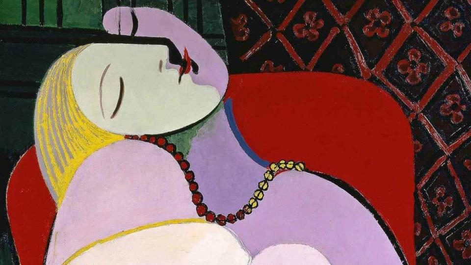 Part of Picasso’s erotic, desire-filled painting Le Rêve (The Dream) of his lover Marie-Thérèse Walter (Tate/PA)