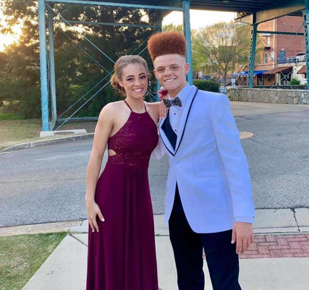 American Idol contestant Drake McCain Taylor, right, shared news on his social media accounts that his sister, Madison Taylor, drowned in a lake in Tennessee. (Instagram/Drake Taylor)