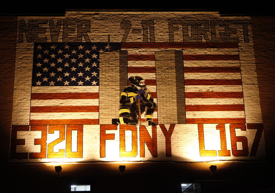 9/11 mural