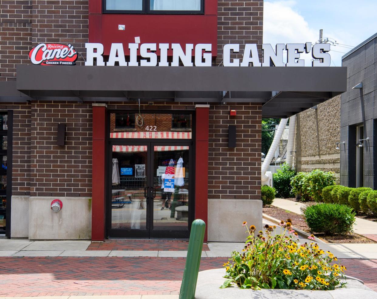  Raising Cane's on Kirkwood Avenue on July 27, 2022.