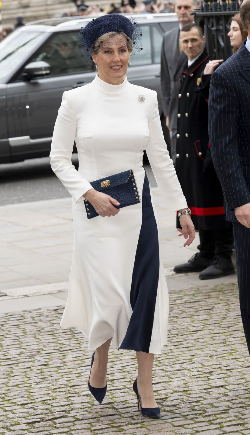 <p>Sophie, Countess of Wessex, attends the Commonwealth Day Service.</p>