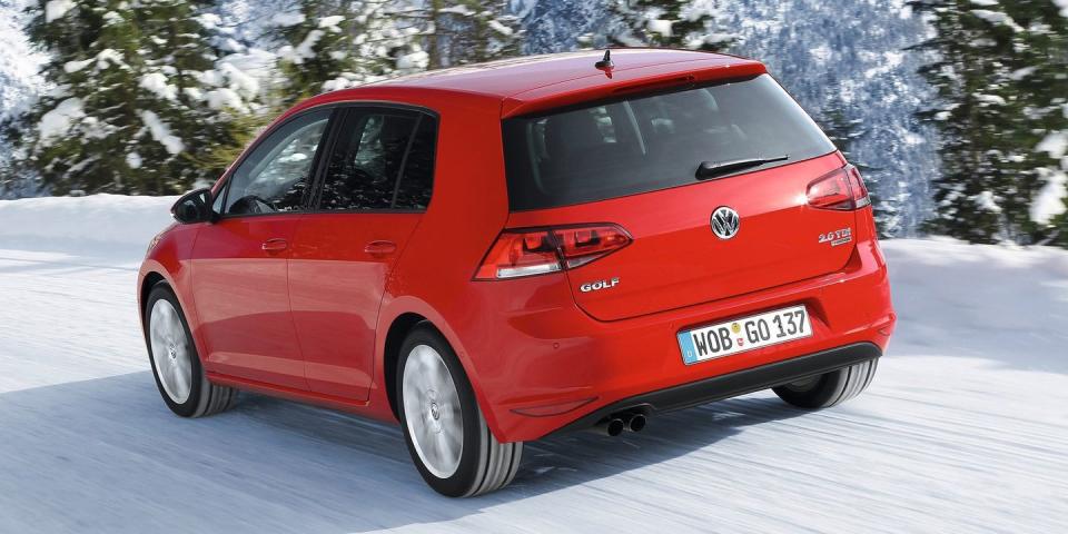 <p><a href="https://www.caranddriver.com/volkswagen/golf" rel="nofollow noopener" target="_blank" data-ylk="slk:The Volkswagen Golf;elm:context_link;itc:0;sec:content-canvas" class="link ">The Volkswagen Golf</a> has a fantastic chassis. Pair that with the base engine and the manual transmissionand you have a winner that's frugal, fun, and quick enough. <a href="https://www.ebay.com/itm/2015-Volkswagen-Golf-TSI-S/254219912288?hash=item3b30b00460:g:Nd0AAOSwaexczUjz" rel="nofollow noopener" target="_blank" data-ylk="slk:This one's;elm:context_link;itc:0;sec:content-canvas" class="link ">This one's</a> for sale on eBay, and you can own it. </p>