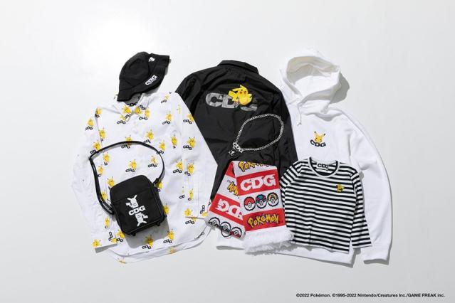 Pikachu Takes Over Pokémon x COMME des GARÇONS CDG Collaboration