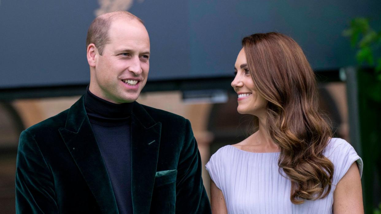 William and Kate at 2021 Eartshot Prize Awards