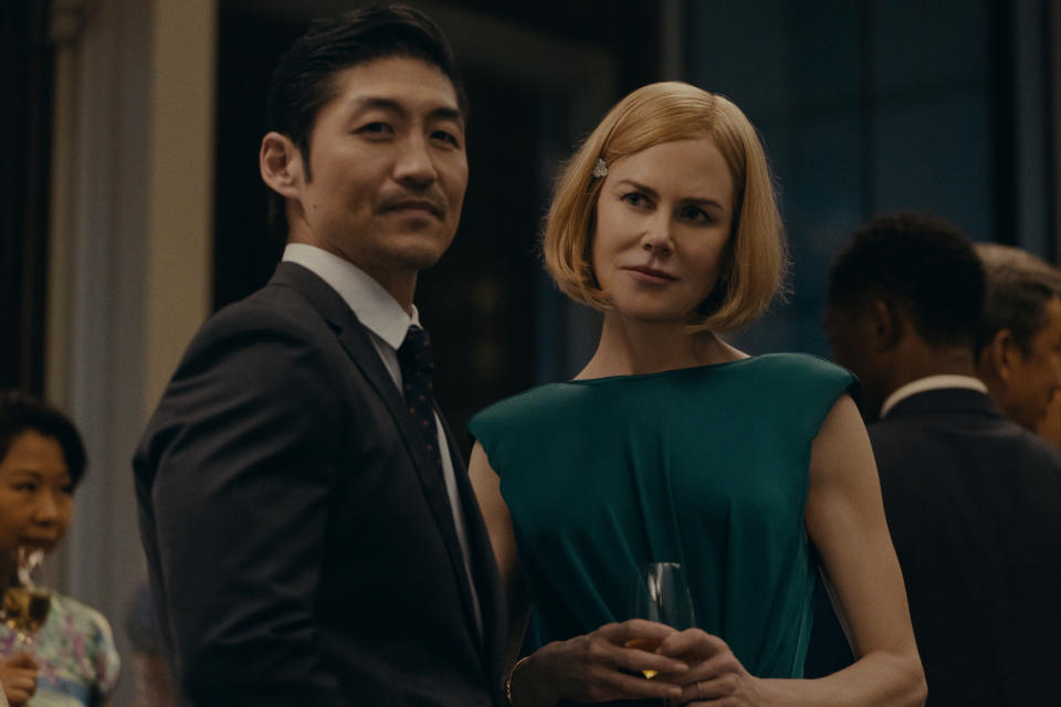 Clarke (Brian Tee), Margaret (Nicole Kidman)
