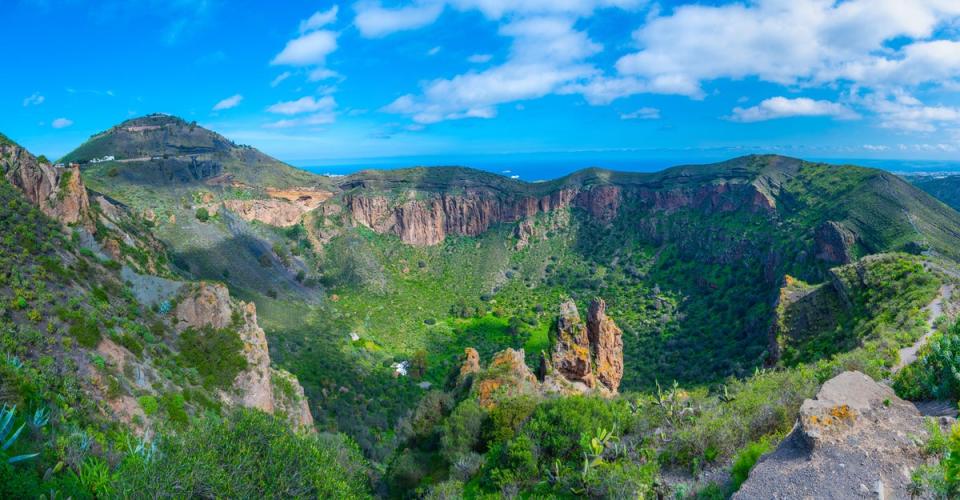 The Caldera de Bandama is an impressive volcanic crater (Getty Images)