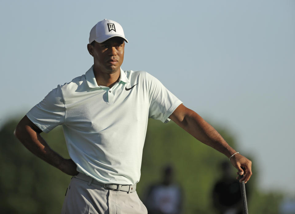 Tiger Woods is convinced he can add to his major haul of 14 titles after an encouraging comeback in 2018 (AP Photo/Chuck Burton)