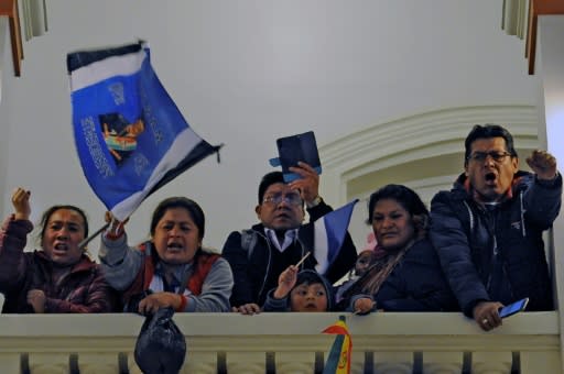 Bolivia's seven million eligible voters also cast ballots to choose members of the 166-seat congress -- 36 senators and 130 deputies