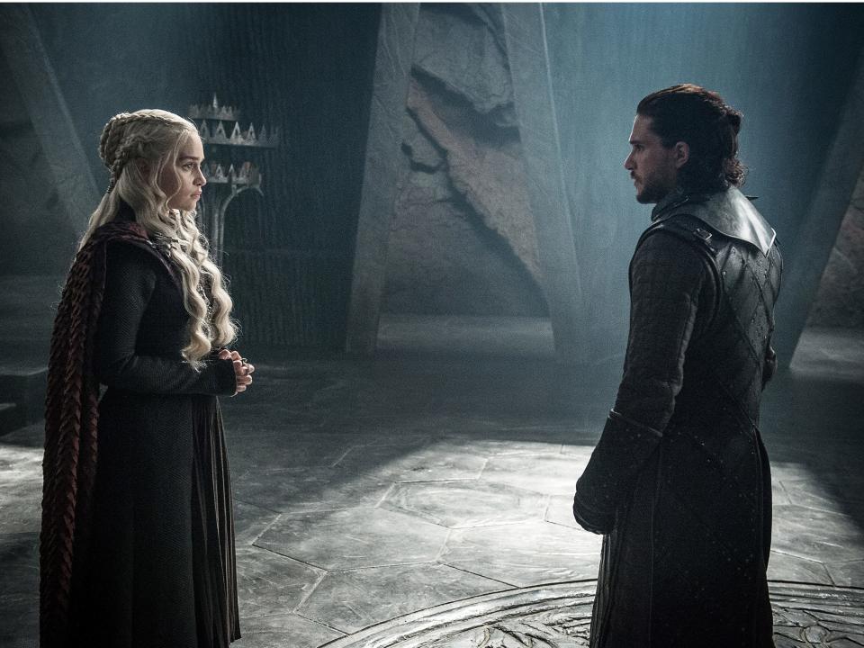 Game of Thrones Dany Jon Snow