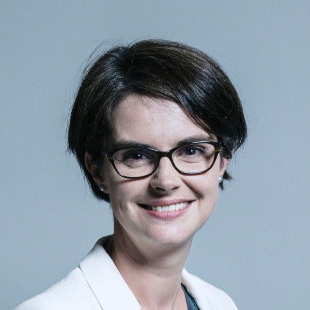 Chloe Smith, Conservative MP for Norwich North is married to Sandy McFadzean who claimed coronavirus is a 'mental illness' (UK Parliament/PA)