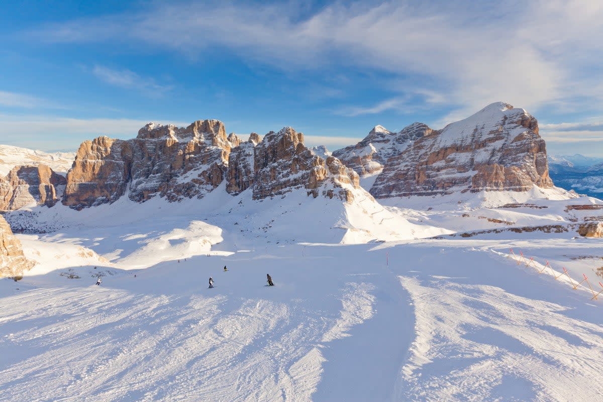 Cortina d’Ampezzo, part of the Dolomiti Superski in Italy (Getty Images/iStockphoto)