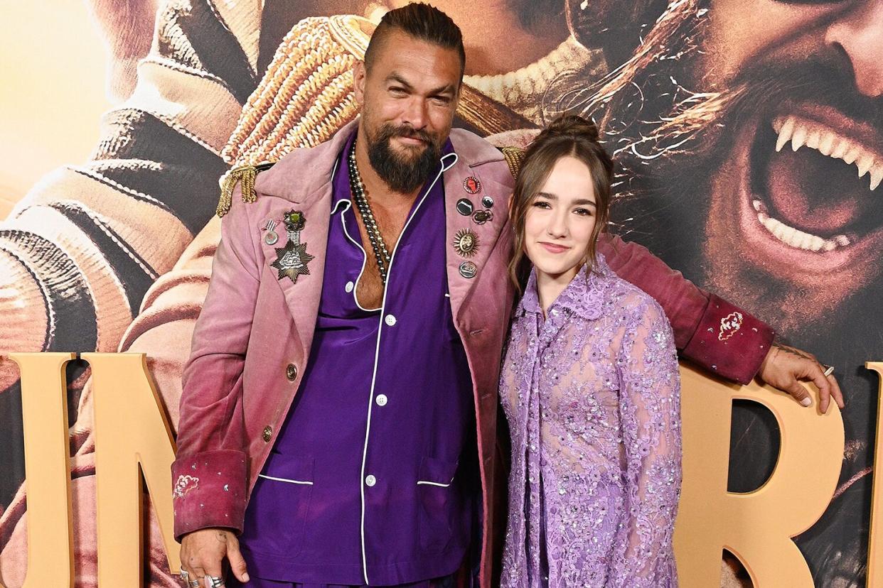 Jason Momoa and Marlow Barkley 'Slumberland' Premiere