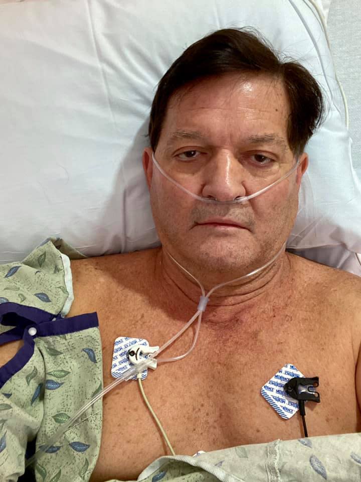 Dave Crozier has been documenting his experience with COVID-19 by posting on Facebook each evening since he was hospitalized.