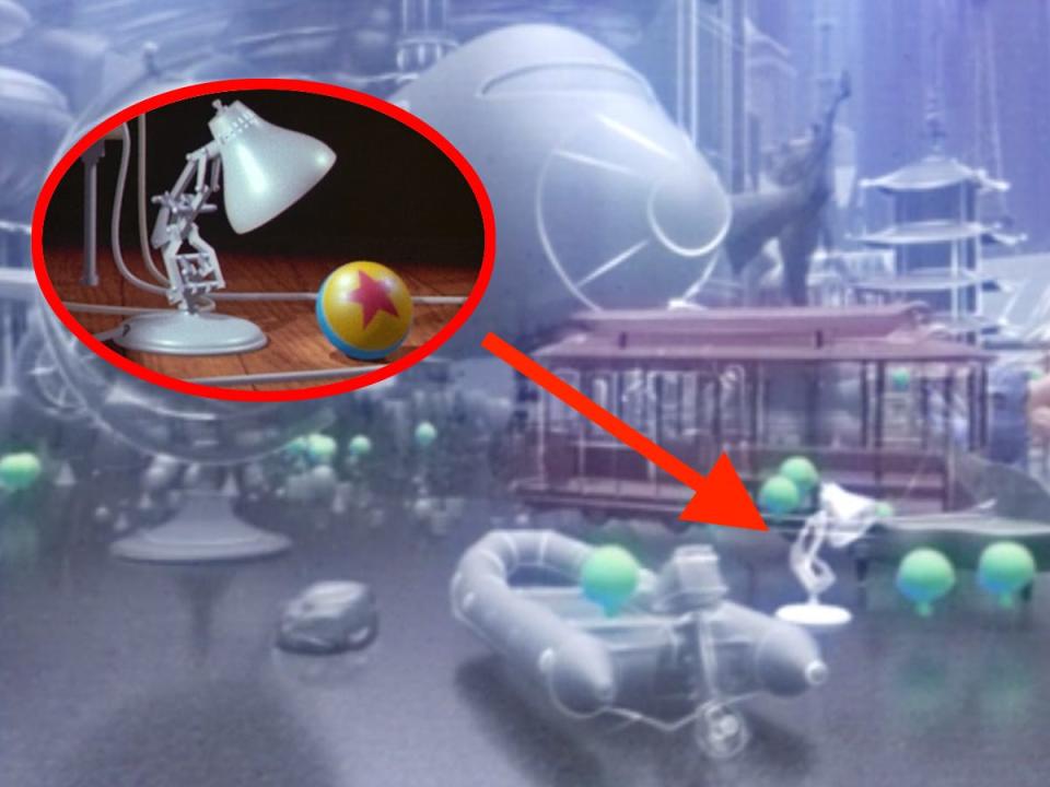 Luxo Jr and his ball Hall of Everything  Soul movie details Pixar Disney 