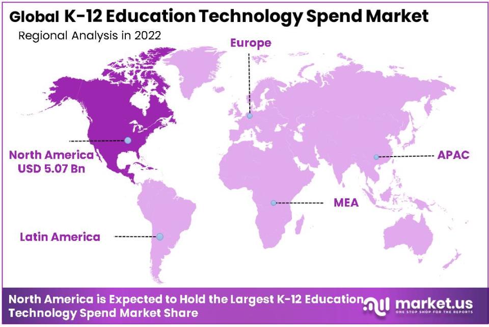 K-12 Education Technology Spend Market Regional Analysis