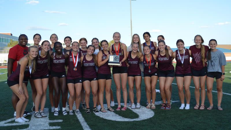 Pine View High School’s girls track team won the Region 9 championship at Dixie High School on Thursday, May 11.