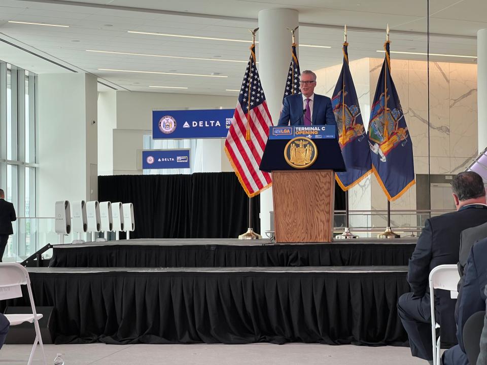 Delta Air Lines' new Terminal C at LaGuardia Airport.