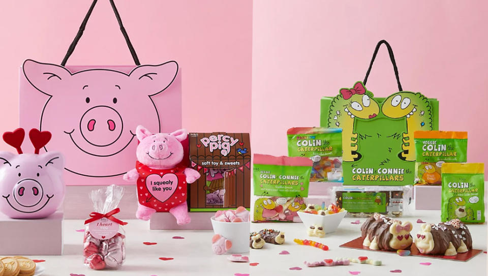 Marks and Spencer launches new gift bags and bundles ahead of Valentine's Day. (Marks and Spencer)