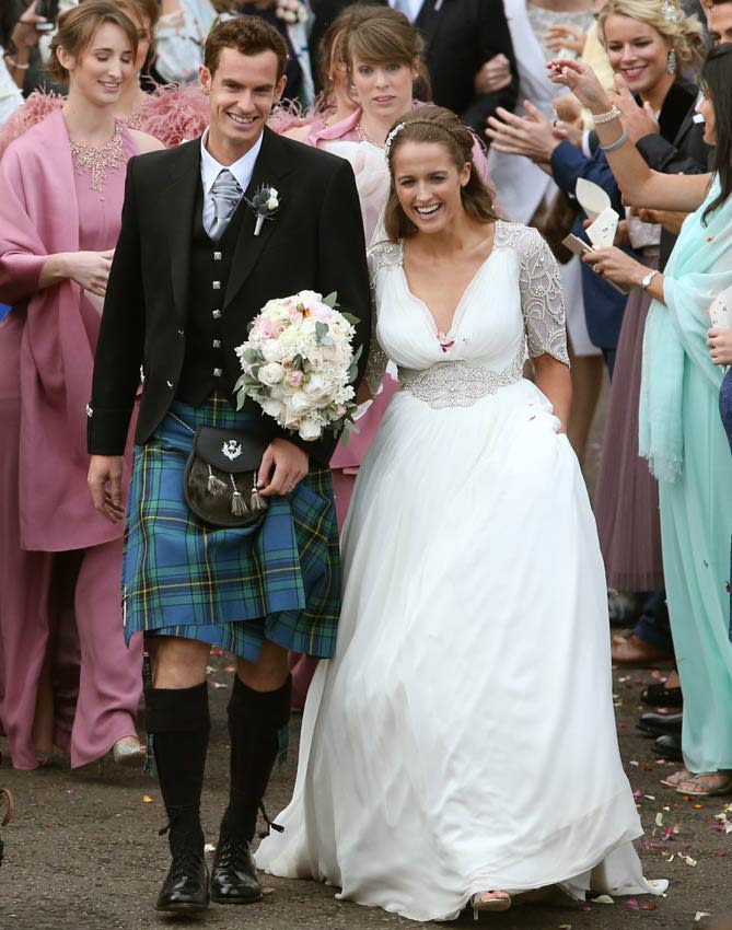 La boda de Andy Murray y Kim Sears